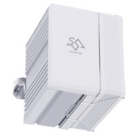 Refroidisseur d'air horizontal pour processeur SNOWMAN avec ventilateur de 90 mm, cuivre et aluminium, PWM 4 broches, ultra fin pour processeur LGA 1851/AM5