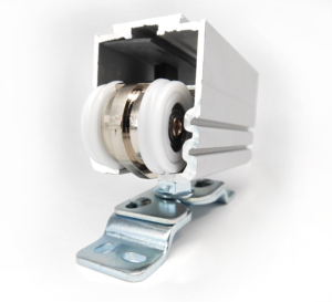 Mềm đóng cửa kẽm + Brass dưới đường sắt ngăn kéo phía dưới cài đặt không khung Kính thiên văn đường sắt đẩy mở trượt đường sắt bánh xe - Product Image 4