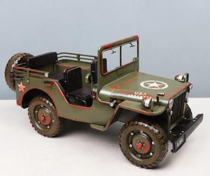 Coches de juguete de Metal hechos a mano, camiones verdes, coches de juguete de hierro - Product Image 5