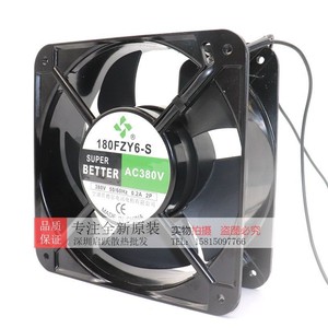 พัดลมระบายความร้อนแบบแกน Super Better รุ่น 180FZY6-S ขนาด 180x180x65 มม. 380V สำหรับตู้เครื่องเชื่อม - Product Image 3