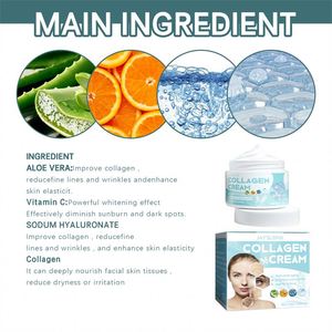Crème au collagène Jaysuing 30g, meilleure crème <span class=keywords><strong>anti</strong></span>-âge pour le visage, crème hydratante personnalisée, éclaircissante, apaisante pour les démangeaisons, crème pour le visage pour femmes - Product Image 2