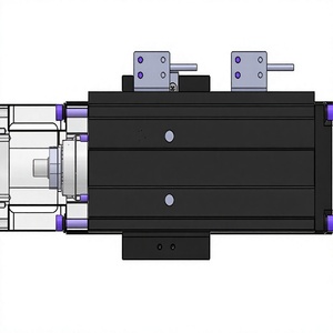 Module linéaire haute précision WDKK 60, déplacement de 400 mm, simple avec couplage - Product Image 3