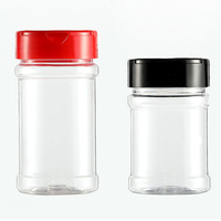 Boîte en plastique transparente épaissie fournitures de cuisine boîte d'assaisonnement bouteille de poivre
