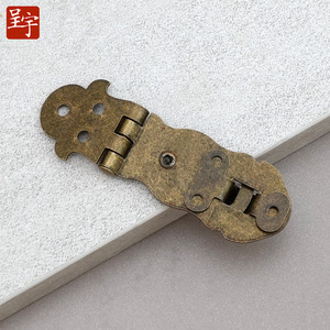 Furniture <b>Lock</b> M783 Long Hook Buckle Vintage Style Iron Keyless For Wooden Boxes <b>Cabinets</b> DIY Craft - Product Image 3