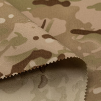 Tissu Cordura imprimé camouflage 1000D enduit PU, 100% polyester, résistant aux déchirures, pour extérieur, désert, CP, déshabillage rapide