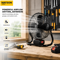 Kit de ventilateur portable sans fil professionnel, ventilateur de refroidissement rechargeable à batterie au lithium pour la vente en gros OEM ODM
