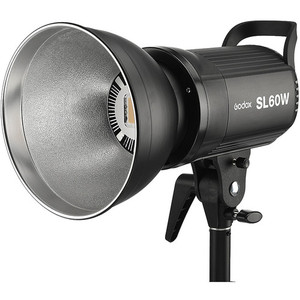 Lumière vidéo LED SL-60W CRI 95+ <span class=keywords><strong>SL60W</strong></span> Version blanche 5600K 60W avec monture Bowens - Product Image 2