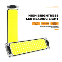 Lampe intérieure de voiture OEM 12V-80V, auto-adhésive, pour camion, 54SMD 108SMD COB, lampe de lecture, plafonnier de voiture, panneau LED