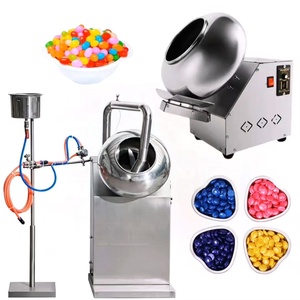 Máquina Recubridora de Chocolate Pequeña <span class=keywords><strong>para</strong></span> Frutos Secos como Cacahuates, Dátiles, Nueces de Macadamia y Cacahuates con Cobertura de Chocolate, Estándar Alemán - Product Image 4