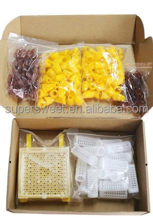 مربع التزاوج الصغير للنحل الملكي صندوق التلقيح البلاستيكي البوليستيرين مربع تربية النحل الملكي مربع تربية النحل