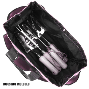 Sac à outils de jardin imperméable, 8 poches, sangle réglable, fermeture éclair, grande capacité, rangement extérieur pour outils de jardinage - Product Image 1