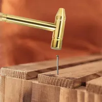 Juego de Destornilladores y Martillo Mini 6 en 1, Acero Aleado S2, Recubrimiento de Cobre, Destornillador Micro Desmontable, Perfecto para Uso Doméstico