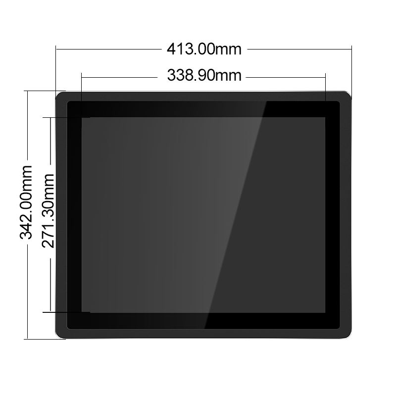 Intel All-in-One Industrial Computer Win10 IPS SSD VGA/USB/WiFi Quad Core I3/i5 DDR3 Touch Screen Panel PC