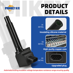 คอยล์จุดระเบิด MIKEY FS112A366AB สำหรับรถยนต์ JMC Baodian Yusheng S330 Yuhu 3 Yuhu 9 Landwind X7 JinYue X8 Xiaoyao อะไหล่รถยนต์ - Product Image 2