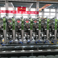 Machine à bobiner automatique à grande vitesse TONGDA VCRO, 60-72 broches, moteur 15KW, vitesse de bobinage 2200m/min
