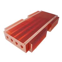 120 mm 200 Watts Pin personnalisé Zipper Skiving Fin Dissipation de la chaleur élèvent la lumière Cpu Cnc Usinage Radiateurs Dissipateur de chaleur Conseil