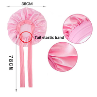 Bonnet en satin avec nœud, personnalisé avec logo, pour femme, vente en gros