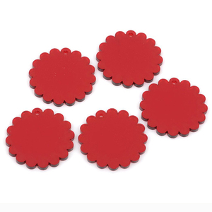 Đĩa Nhựa Tròn Màu Tấm Acrylic Trong Suốt Vòng Tròn Đĩa Cắt Bằng Laser - Product Image 6