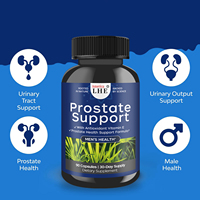 Complément alimentaire à base de palmier nain pour la santé de la prostate et des voies urinaires, 90 capsules pour adultes, complément alimentaire à base de palmier nain