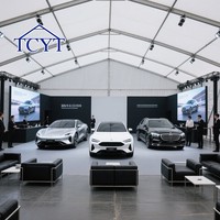 Carpa Blanca para Iglesia al Aire Libre, Carpa Transparente para Eventos Comerciales, Fiestas y Bodas