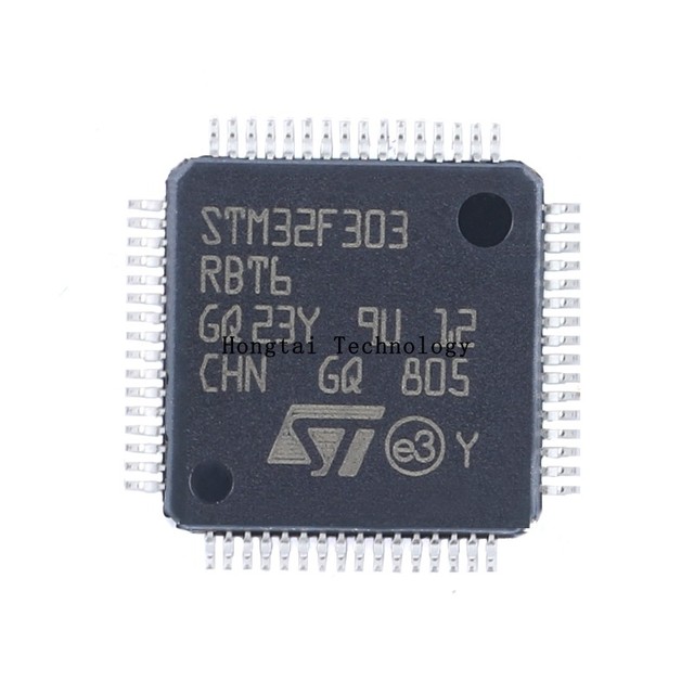 New Original STM32F303RBT6 LQFP-64 ARM Cortex-M3 32-bit Microcontroller MCU IC Chip