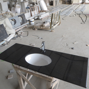 Đánh bóng bề mặt màu đen Galaxy <span class=keywords><strong>Granite</strong></span> tấm cho nhà bếp đảo bàn ăn Countertop - Product Image 6