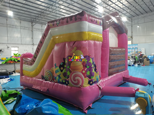 Thương mại dành cho người lớn lớn bị trả lại nhà và trượt <span class=keywords><strong>Inflatable</strong></span> lâu đài cho công viên chủ đề trong chúng tôi & <span class=keywords><strong>UK</strong></span> thị trường - Product Image 2