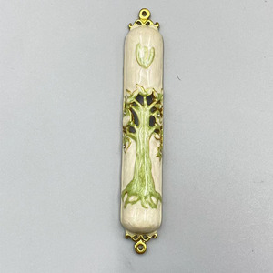 Boîtier de Mézouzah en alliage de zinc métallique orné de bijoux, fabriqué en usine - Product Image 6