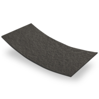 Carrelage en pierre de granit brut de couleur gris écologique pour matériaux de construction neufs, carrelage en argile flexible pour la décoration des murs et des portes