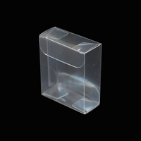 Boîte Cadeau Personnalisable en Plastique PET Rectangulaire Transparente, Matériaux Recyclés, pour Thé, Bonbons, Pâtisseries, Aliments, Boissons, Jus