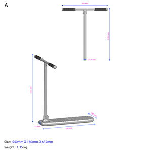 Huoli Haute Qualité En Plein Air Enfants Air Scooter Mousse Matériel Rebondissant Tourbillon Kick Fitness <span class=keywords><strong>Trampoline</strong></span> Scooter - Product Image 3