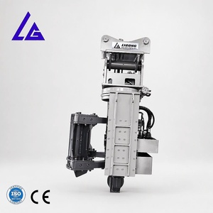 Pile driver hydraulique à pince latérale certifié CE ISO avec mâchoires traitées thermiquement, longue durée de vie, pièces de rechange gratuites - Product Image 2