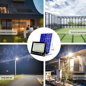 Haute luminosité IP67 étanche ABS corps télécommande lampe extérieure Lampara Interiores solaire pour entrepôt en gros - Product Image 5