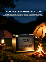 Générateur solaire sans fil en stock en Allemagne, 110V 220V 150W 2500W 5000W, mini station d'alimentation portable avec prise AC
