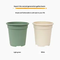 Pot de sol ou de bureau en céramique épaisse, style nordique minimaliste, pour plantes (Epidendrum, Rose), avec logo personnalisé, fourni directement par l'usine