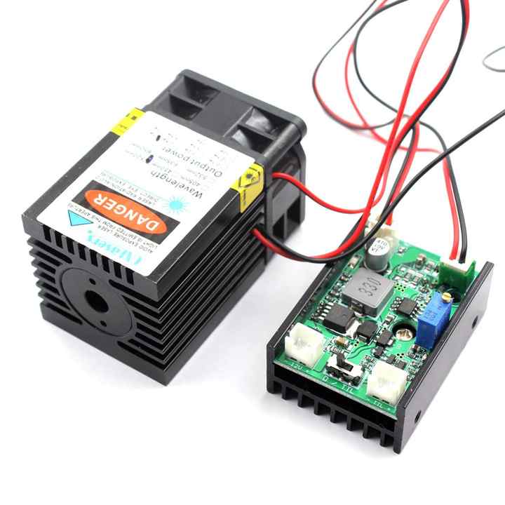 Módulo Láser Verde Cruzado 520nm - Enfoque Ajustable, 3-5V, Con Soporte Para Pilas AA, Para Posicionamiento Y Bricolaje