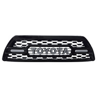 Calandre avant hexagonale modifiée N21 pour 4Runner 06-09, en ABS, avec lumières LED lumineuses