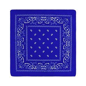 Lot de 12 bandanas promotionnels en polyester 100 % motif cachemire, disponibles en 23 couleurs - Product Image 3