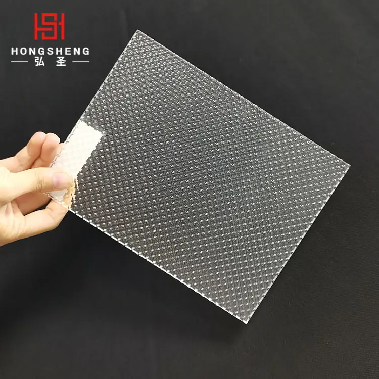 Factory Customized Acrylic Plastic Sheet Pmma Panels Transparent Acrylic Texture Board