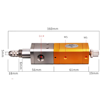 Valve de distribution pneumatique de précision en silicone anti-goutte UV MY-3131 pour application automatique de colle époxy chimique