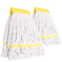 Tête de balai serpillère industrielle professionnelle super absorbante en coton personnalisable, lavable, pour sols, usage domestique, réglable