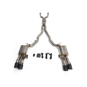 Catback de escape de acero inoxidable OUCHI para <span class=keywords><strong>BMW</strong></span> <span class=keywords><strong>M5</strong></span> <span class=keywords><strong>E60</strong></span>/E61 2004-2010 S85 5,0 <span class=keywords><strong>V8</strong></span> con válvulas de silenciador accesorios de coche sistema de tuberías - Product Image 1