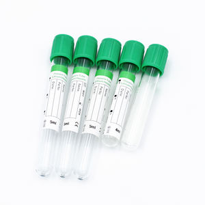 医療滅菌ヘパリンリチウム使い捨て真空採血管ヘパリンチューブグリーンキャップ付き - Product Image 4