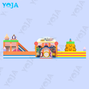 Bán buôn Chất lượng cao trong nhà lâu đài bơm hơi lớn nhất nhà bị trả lại công viên giải trí lớn bị trả lại sân chơi trong nhà công viên - Product Image 5