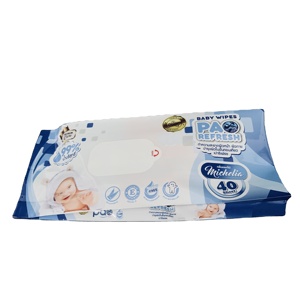 Skin <b>Hand</b> Face Cleaning Wet <b>Wipe</b> Packaging Bag Empty Plastic Wet Tissue Bags Children Wet Towel Pouch - Product Image 2