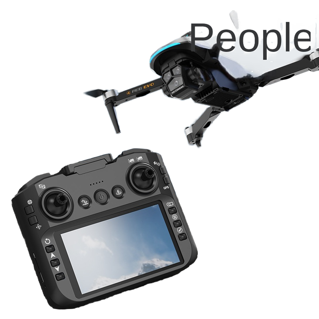 AE8EVO Beginner-Friendly Brushless UAV HD Aerial GPS Remote Control Aircraft Obstacle Avoidance Gifts Toys FPV UAV