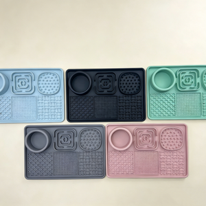 Assiette Moderne en Silicone pour Animaux de Compagnie, Tapis à Lécher, Bol Anti-Glouton, Étanche, Antidérapant, Épaissi, Résistant aux Morsures et à l'Usure pour Chats - Product Image 3