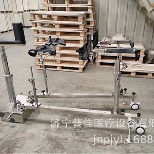Mobile Wheeled Traction Frame For Operating Room And Orthopedic Use Stainless Steel Manual Hospital Equipment - Product Image 4