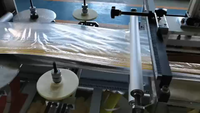 Máquina para fabricar bolsas de llenado de puerto de válvula de polvo completamente automática