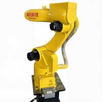 Robot industriel à six axes facile à utiliser, machine de soudage laser à fibre, IP54, moteur 7 kg, haute précision, pour tuyaux en alliage d'aluminium